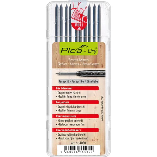 Pica Dry Pencil Joiners Refill Pack - Graphite H