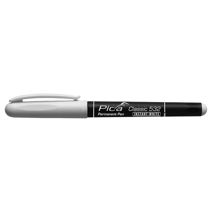 Pica Classic 532 Instant White Permanent Pen