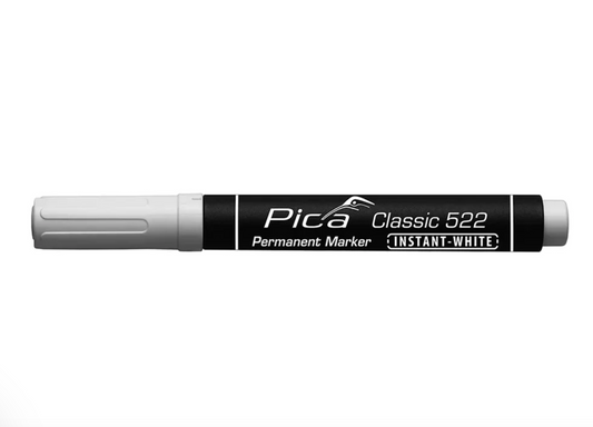 Pica Classic 522 Instant White Permanent Marker