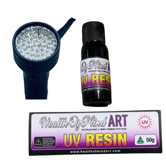 UV Resin - 50ML/100ML - Health Of Mind Art