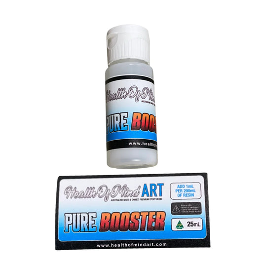 Pure Booster - Resin Additive- 25ML - Health Of Mind Art